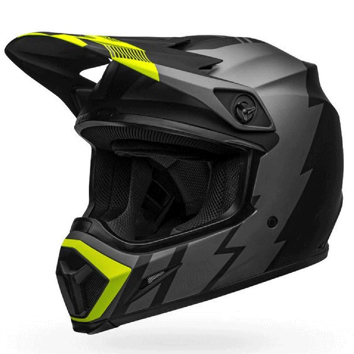 Casque Bell mx-9 mips strike noir/gris mat | Oxmoto