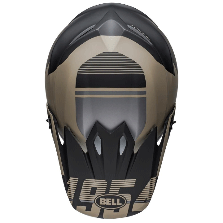 Casque Bell mx-9 mips strike noir/kaki mat | Oxmoto