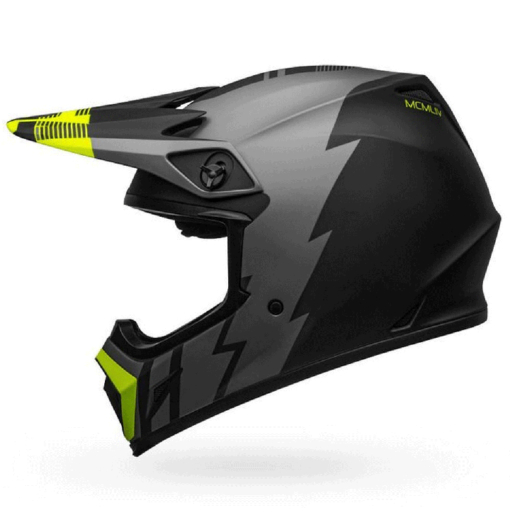 Casque Bell mx-9 mips strike noir/gris mat | Oxmoto