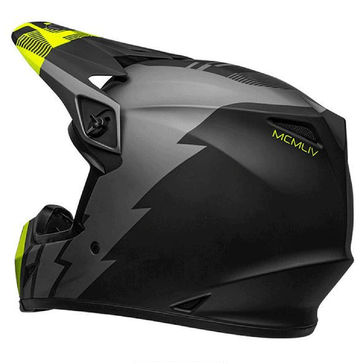 Casque Bell mx-9 mips strike noir/gris mat | Oxmoto