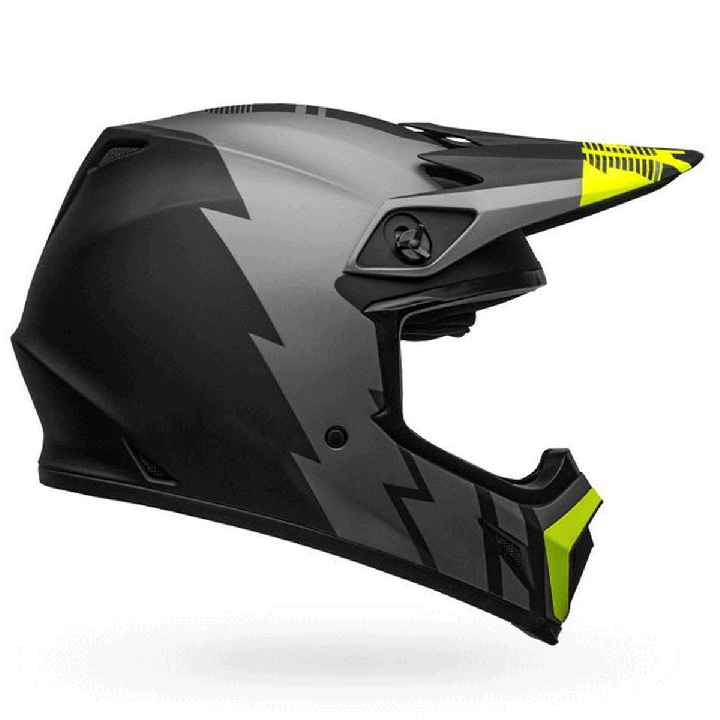 Casque Bell mx-9 mips strike noir/gris mat | Oxmoto