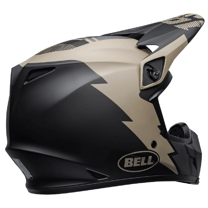 Casque Bell mx-9 mips strike noir/kaki mat | Oxmoto