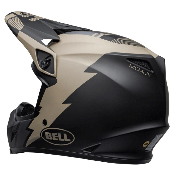Casque Bell mx-9 mips strike noir/kaki mat | Oxmoto