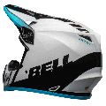 Casque Bell mx-9 mips dash blanc/noir/bleu | Oxmoto