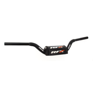 Guidon conique RFX Pro Series F7 RC Mini - 28,6 mm - noir