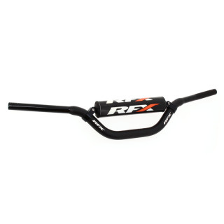 Guidon conique avec barre transversale RFX Pro Series F8 RC Mini - 28,6 mm - noir