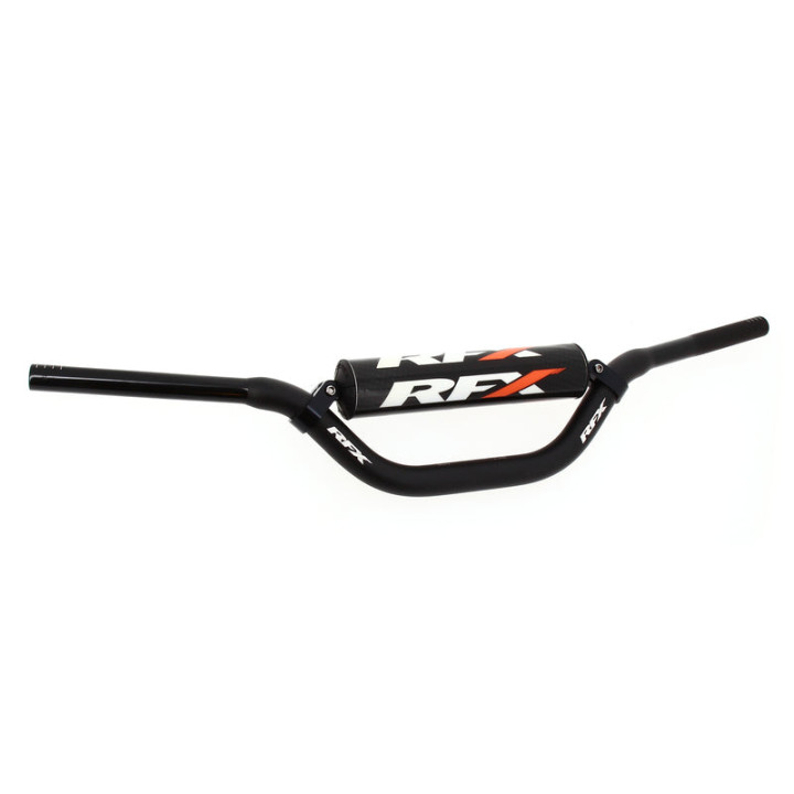 Guidon conique avec barre transversale RFX Pro Series F8 RC Mini - 28,6 mm - noir