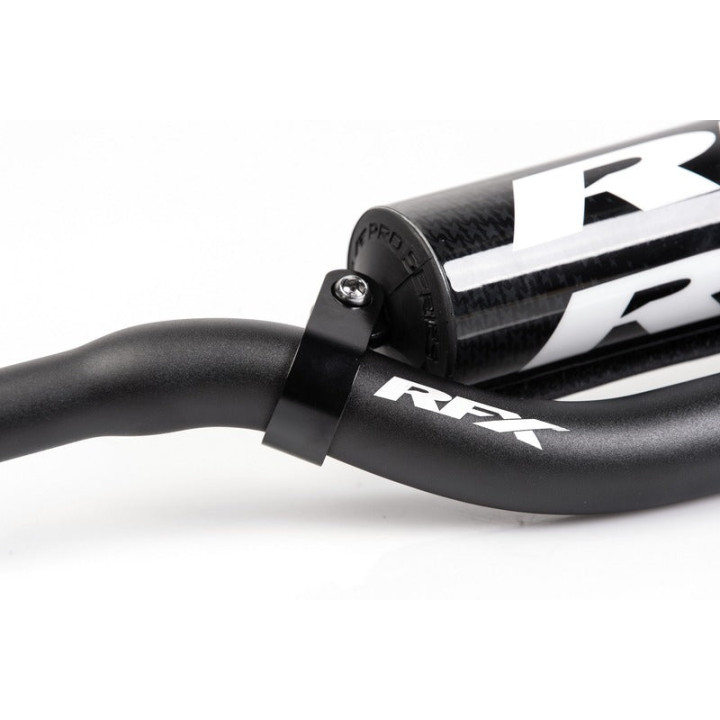 Guidon conique avec barre transversale RFX Pro Series F8 Stewart - 28,6 mm - noir