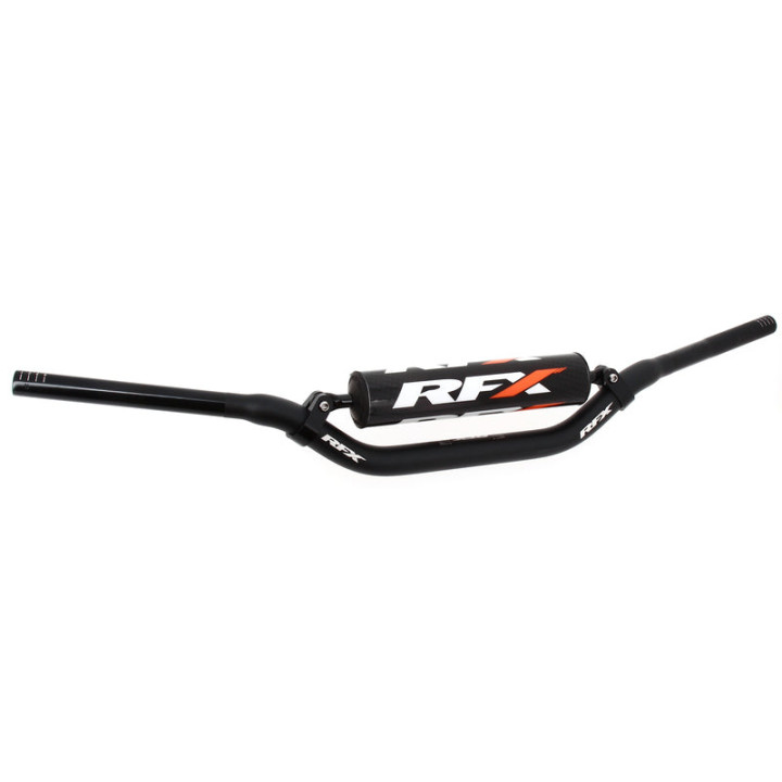 Guidon conique avec barre transversale RFX Pro Series F8 YZ/YZF - 28,6 mm - noir