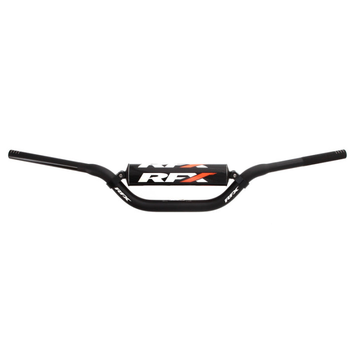 Guidon conique avec barre transversale RFX Pro Series F8 RC High - 28,6 mm - noir