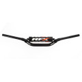 Guidon conique avec barre transversale RFX Pro Series F8 SX85 - 28,6 mm - noir