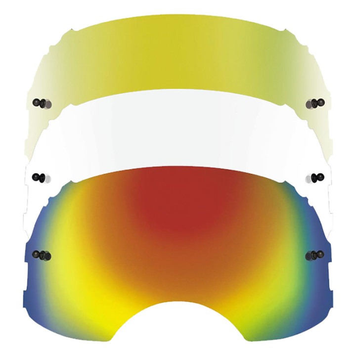 ecran heat racing oakley airbrake rouge