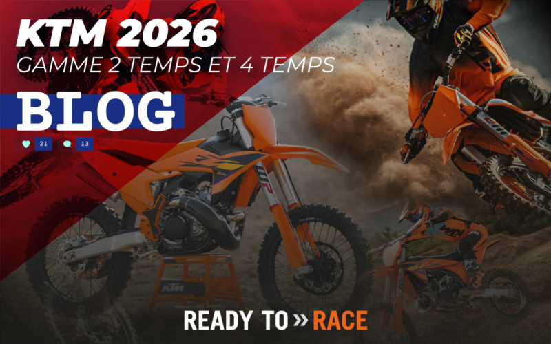 KTM 2026 : du "ready to race" et des prix en baisse