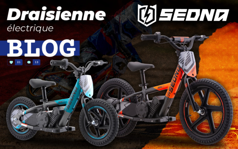 Les draisiennes SEDNA arrivent sur www.oxmoto.fr