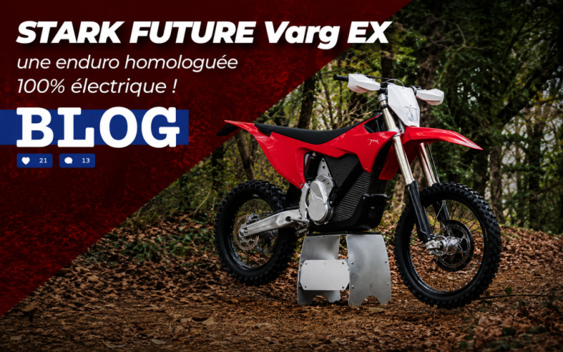 STARK VARG EX : une enduro homologuée 100% électrique !