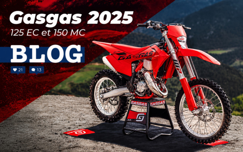 Nouveautés : la GasGas 125 EC et la 150 MC au catalogue 2025