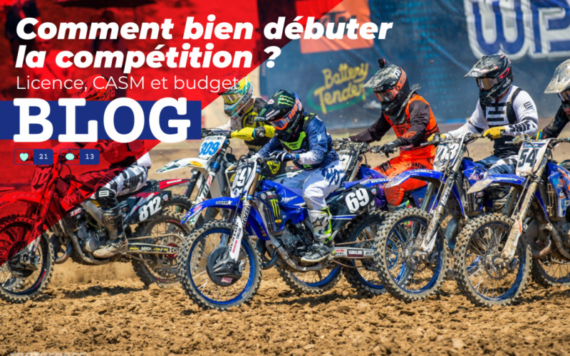 Guide : Comment débuter en compétition motocross ou enduro ?