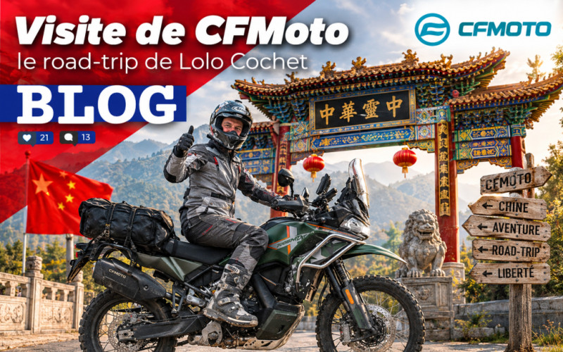 Laurent Cochet visite CFMOTO : immersion au cœur d'un constructeur