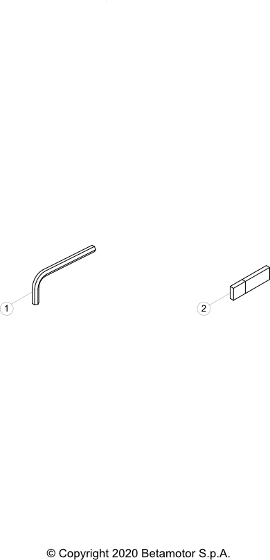 vue éclatée trousse à outils - beta evo 300 ss 2t 2024
