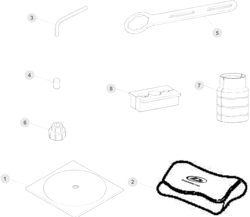 vue éclatée trousse à outils - beta rr 300 racing 2015