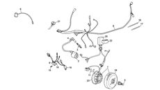 vue éclatée faisceau électrique - sherco moto sherco 2.9 comp 2015
