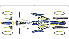 vue éclatée adhésifs - sherco moto sherco 3.0 racing 2015