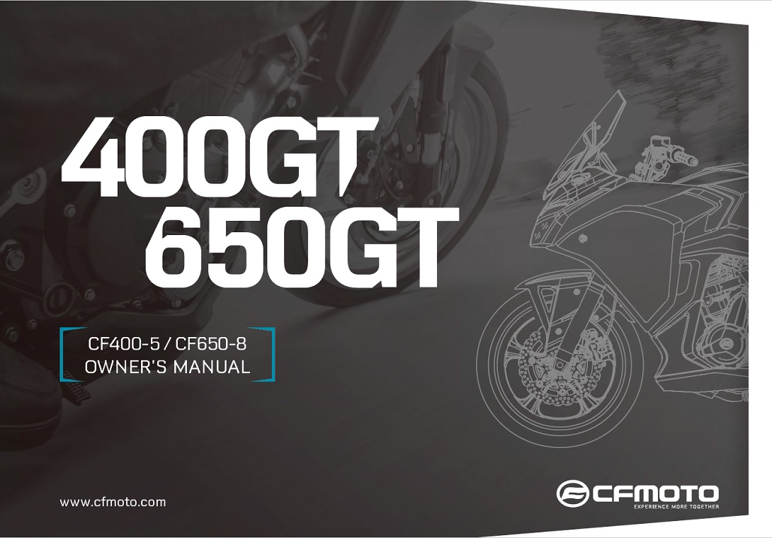 vue éclatée owner's manual - cfmoto 400 gt abs 2020