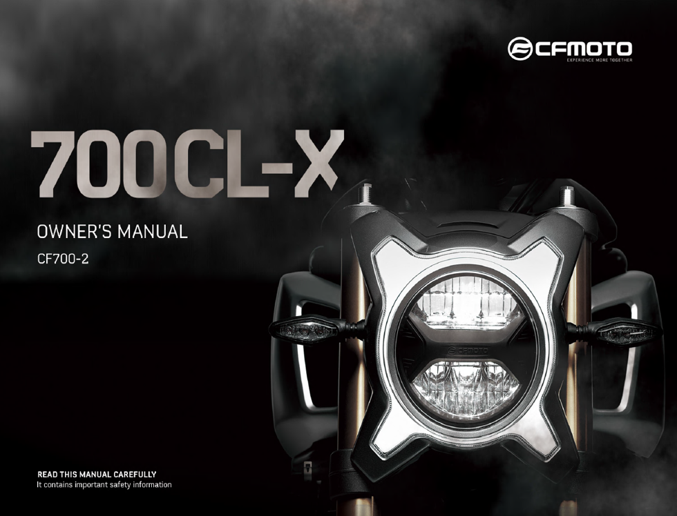 vue éclatée manuel utilisateur - cfmoto cf700cl-x heritage euro 5 2022