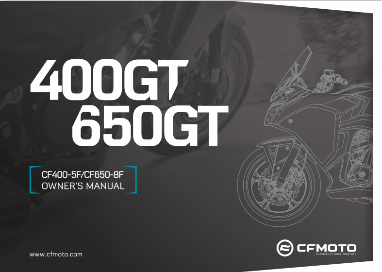 vue éclatée guide utilisateur - cfmoto cf650gt a2 euro 5 avec valises 2021