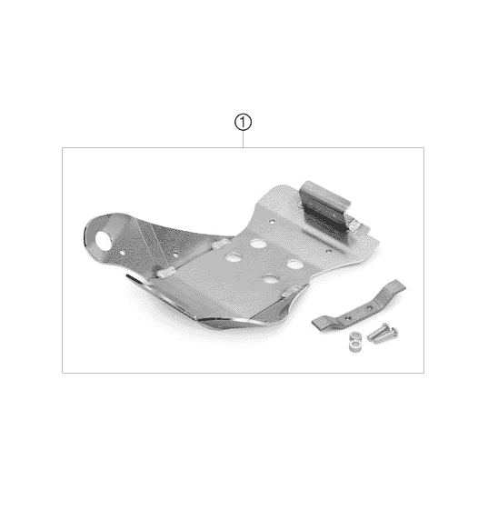 vue éclatée sabot - ktm 250 exc six-days eu 2008