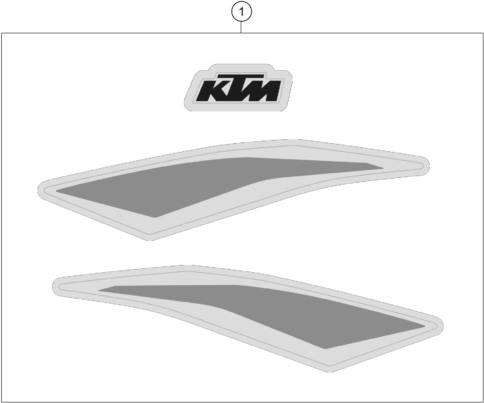 vue éclatée kit déco - ktm 85 sx 17/14 eu 2020
