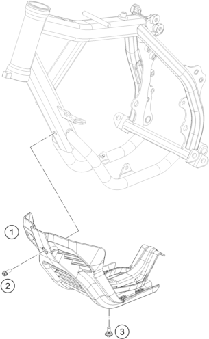 vue éclatée sabot - ktm sx-e 5 eu 2021