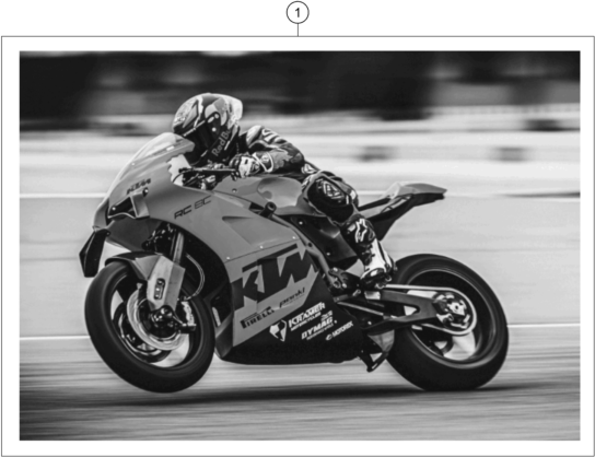 vue éclatée kit déco - ktm rc 8c eu 2022