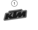 vue éclatée kit déco - ktm rc 390, gp orange - ckd ph 2023