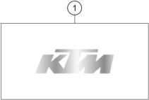 vue éclatée kit déco - ktm 1390 super adventure r eu 2026